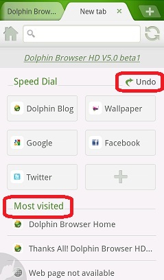 new tab